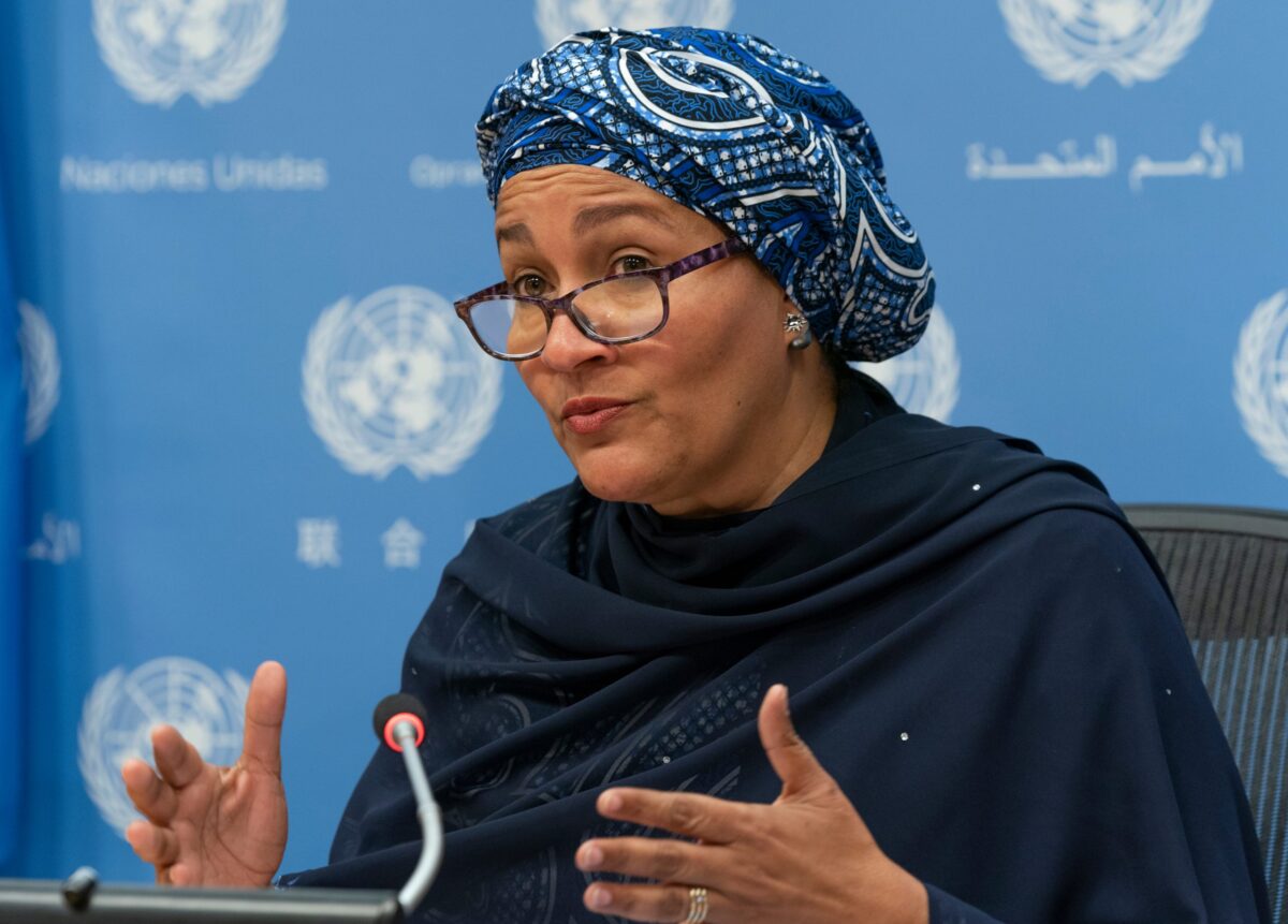 Amina J Mohammed Gender Parity Is A Tough Discourse And It Has To Start At The Entry Point